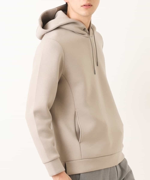 a.v.v（アーヴェヴェ）の「ライトダンボールプルオーバーパーカー[WEB限定サイズ]（パーカー・メンズ・ピンク/クリーム/ライトブルー/アイボリー/ベージュ/ミント・44/46/48/50/52）」の10枚目の写真