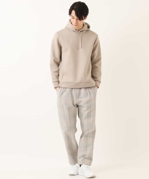 a.v.v（アーヴェヴェ）の「ライトダンボールプルオーバーパーカー[WEB限定サイズ]（パーカー・メンズ・ピンク/クリーム/ライトブルー/アイボリー/ベージュ/ミント・44/46/48/50/52）」の16枚目の写真