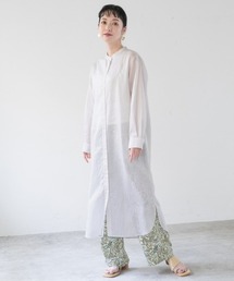 LOWRYS FARM | シアーシャツワンピース　935328(ワンピース)