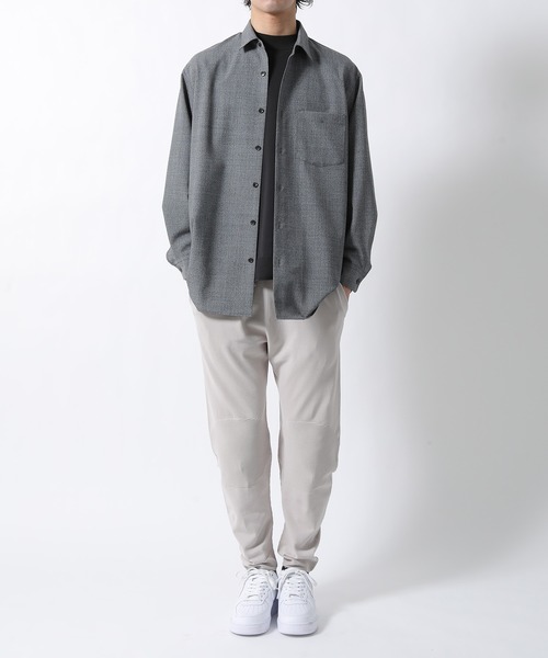 ADAM ET ROPE'(アダムエロペ)の「【ホールガーメント】無縫製 3Dニットパンツ/UNISEX(その他パンツ・メンズ・スミクロ/ライトグレー・L/M)」の16枚目の写真