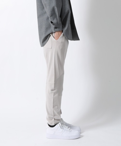 ADAM ET ROPE'(アダムエロペ)の「【ホールガーメント】無縫製 3Dニットパンツ/UNISEX(その他パンツ・メンズ・スミクロ/ライトグレー・L/M)」の18枚目の写真