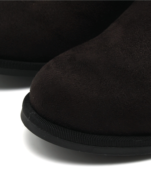 Heather(ヘザー)の「オリカエシボアウエッジ 553587(ブーツ・レディース・ブラック/ベージュ・MEDIUM/LARGE)」の6枚目の写真