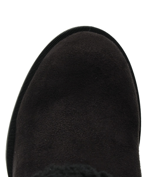 Heather(ヘザー)の「オリカエシボアウエッジ 553587(ブーツ・レディース・ブラック/ベージュ・MEDIUM/LARGE)」の7枚目の写真