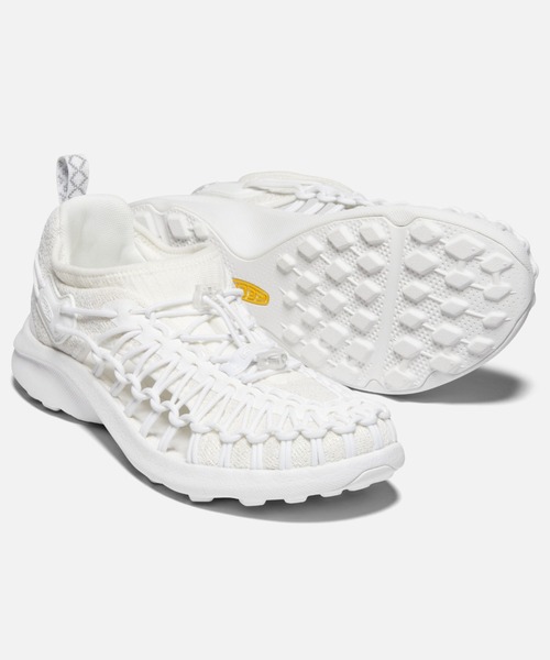 KEEN（キーン）の「UNEEK SNK / ユニーク スニーク（スニーカー・レディース・ホワイト×ホワイト・22.5cm/25.5cm/23.5cm/24.5cm/25cm/24cm/23cm）」の4枚目の写真