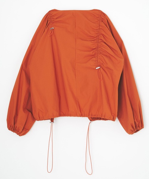 HeRIN.CYE（ヘリンドットサイ）の「ドロストブルゾン（ブルゾン・レディース・ホワイト/オレンジ/カーキ・FREE）」の16枚目の写真