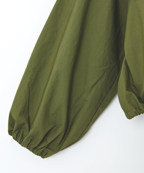 HeRIN.CYE（ヘリンドットサイ）の「ドロストブルゾン（ブルゾン・レディース・ホワイト/オレンジ/カーキ・FREE）」の6枚目の写真