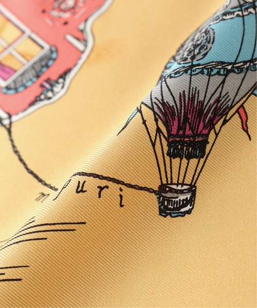 新品スピックアンドスパンmanipuriマニプリ シルクスカーフ65×65 シルクスカーフ65＞ブルーム – manipuri