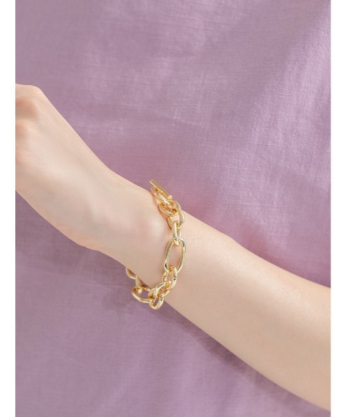 fifth（フィフス）の「マルチチェーンブレスレット（ブレスレット・レディース・ゴールド/シルバー・FREE）」の2枚目の写真