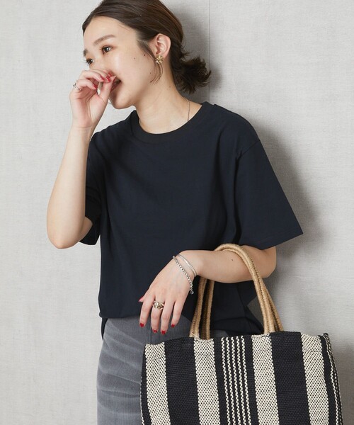 FREAK'S STORE（フリークスストア）の「▽【WEB限定】STORATECH/ストラテック　〈高機能素材〉2枚組Tシャツセット（Tシャツ/カットソー・レディース・ホワイト/ブラック/ベージュ/その他・SMALL/MEDIUM/LARGE）」の4枚目の写真