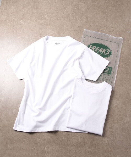 FREAK'S STORE（フリークスストア）の「▽【WEB限定】STORATECH/ストラテック　〈高機能素材〉2枚組Tシャツセット（Tシャツ/カットソー・レディース・ホワイト/ブラック/ベージュ/その他・SMALL/MEDIUM/LARGE）」の7枚目の写真