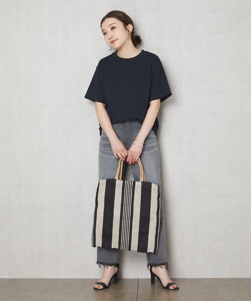 FREAK'S STORE（フリークスストア）の「▽【WEB限定】STORATECH/ストラテック　〈高機能素材〉2枚組Tシャツセット（Tシャツ/カットソー・レディース・ホワイト/ブラック/ベージュ/その他・SMALL/MEDIUM/LARGE）」の8枚目の写真