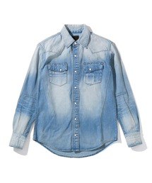 WESTERN DENIM SHIRT(HARD WASH)