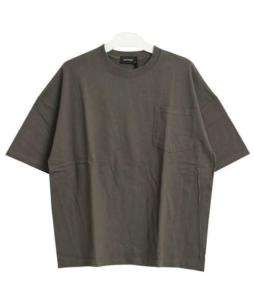 RAT EFFECT(ラットエフェクト)の「グラデーションロゴプリントビッグTシャツ(Tシャツ/カットソー・キッズ・チャコールグレー/ブラック/パープル/ライトグレー/ベージュ・160/140/120/150/130)」の11枚目の写真