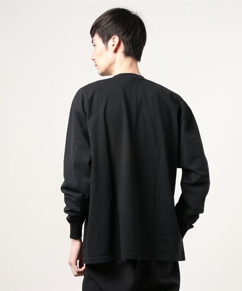 UNION（ユニオン）の「HALO LS TEE Tシャツ　ロンT（Tシャツ/カットソー・メンズ・ブラック/ホワイト/ネイビー・X-LARGE/LARGE/MEDIUM）」の4枚目の写真