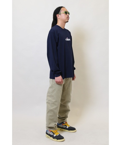 UNION（ユニオン）の「HALO LS TEE Tシャツ　ロンT（Tシャツ/カットソー・メンズ・ブラック/ホワイト/ネイビー・X-LARGE/LARGE/MEDIUM）」の21枚目の写真