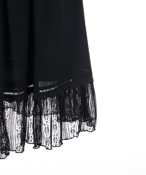 axes femme POETIQUE（アクシーズファムポエティック）の「フラワーコットンレースＯＰ（ワンピース・レディース・キナリ/ピンク/ブラック・MEDIUM）」の22枚目の写真