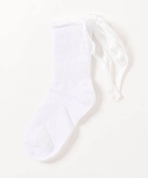 minsobi（ミンソビ）の「マルチストラップファッションソックス  ストラップ靴下　リフレクターソックス（ソックス/靴下・レディース・ホワイト/ブラック/グレー・FREE）」の16枚目の写真