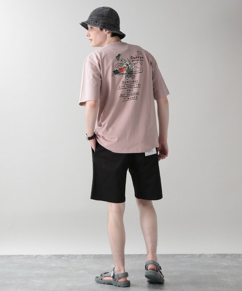 RAGEBLUE（レイジブルー）の「【マジックインキ】コラボカラーショーツ/947392（スラックス・メンズ・パープル/ベージュ/オレンジ/キャメル/ブラック/オリーブ/ブルー系その他・FREE）」の9枚目の写真