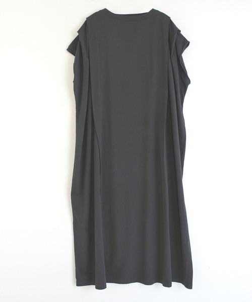 RNA-N（アールエヌエーエヌ）の「M1662 ショルダータックワンピース（ワンピース・レディース・スミクロ/イエロー/ライトカーキ・MEDIUM）」の2枚目の写真