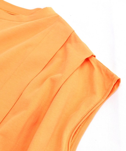 RNA-N（アールエヌエーエヌ）の「M1662 ショルダータックワンピース（ワンピース・レディース・スミクロ/イエロー/ライトカーキ・MEDIUM）」の8枚目の写真