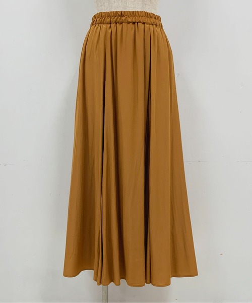 PICCIN(ピッチン)の「マチ入りロングスカート(スカート・レディース・ブラウン/モスグリーン/キャメル・M)」の20枚目の写真