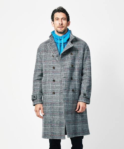 junhashimoto(ジュンハシモト)の「C07 OVER BELTED COAT(その他アウター・メンズ・ブラック/グリーン/ブラウン/ブラック系・2/3/4/5)」の3枚目の写真