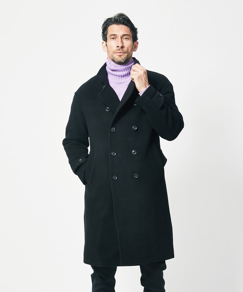 junhashimoto(ジュンハシモト)の「C07 OVER BELTED COAT(その他アウター・メンズ・ブラック/グリーン/ブラウン/ブラック系・2/3/4/5)」の2枚目の写真