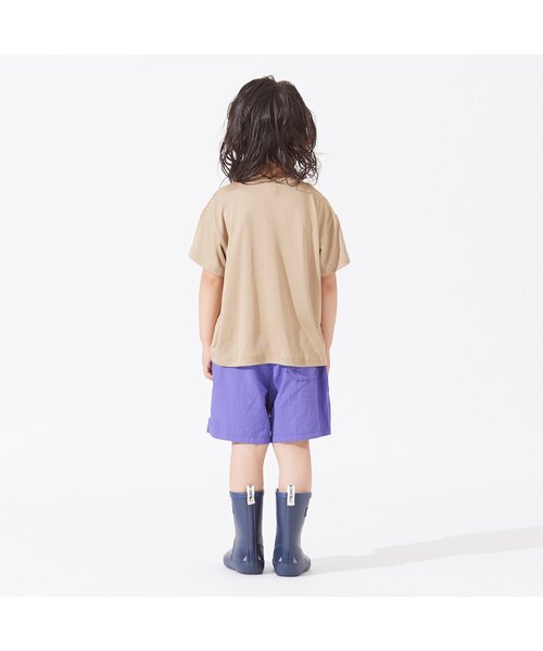 BREEZE（ブリーズ）の「ベーシックレインブーツ（レインシューズ・キッズ・ベージュ/グリーン/イエロー/パープル/ネイビー・15 /16/17/19/20/14/18）」の7枚目の写真