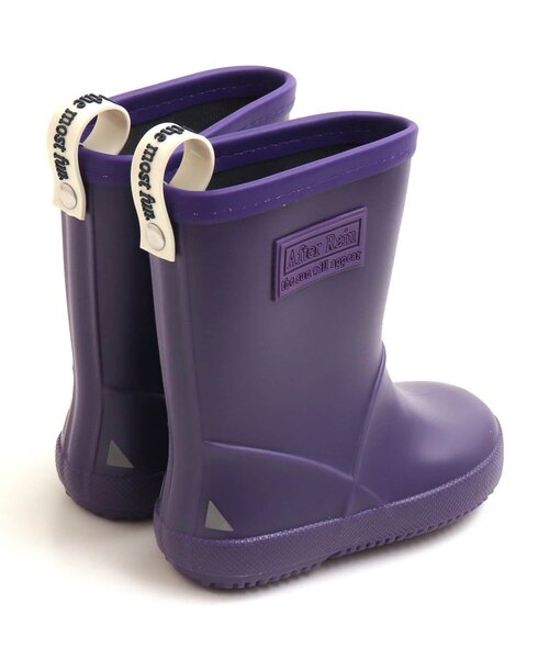 BREEZE（ブリーズ）の「ベーシックレインブーツ（レインシューズ・キッズ・ベージュ/グリーン/イエロー/パープル/ネイビー・15 /16/17/19/20/14/18）」の17枚目の写真