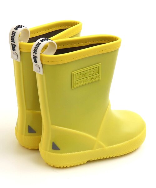 BREEZE（ブリーズ）の「ベーシックレインブーツ（レインシューズ・キッズ・ベージュ/グリーン/イエロー/パープル/ネイビー・15 /16/17/19/20/14/18）」の18枚目の写真