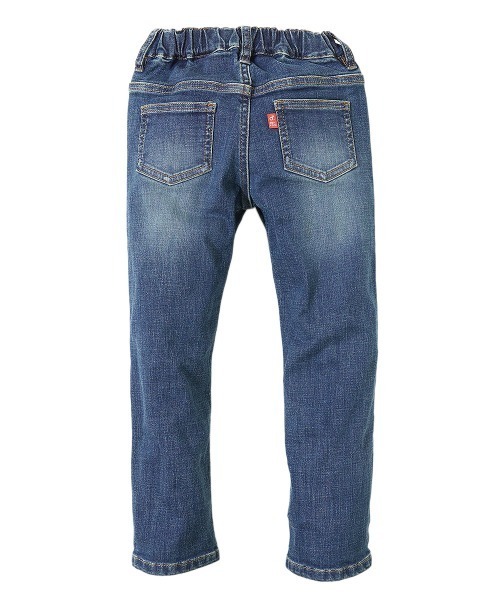 devirock（デビロック）の「楽デニム ストレートパンツ（デニムパンツ・キッズ・ネイビー/サックスブルー/ブルー系その他/ワンウォッシュ・80ｃｍ/90cm/110cm/100cm/120cm/130cm/140cm/150cm/160cm）」の12枚目の写真
