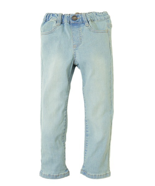 devirock（デビロック）の「楽デニム ストレートパンツ（デニムパンツ・キッズ・ネイビー/サックスブルー/ブルー系その他/ワンウォッシュ・80ｃｍ/90cm/110cm/100cm/120cm/130cm/140cm/150cm/160cm）」の11枚目の写真