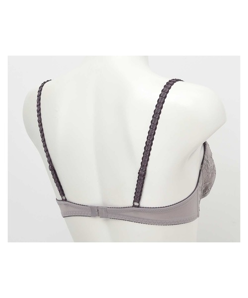 une nana cool(ウンナナクール)の「Parasol lace 3/4カップブラジャー(ブラジャー・レディース・ダークグリーン/グレー/ナチュラル/グレイッシュブルー/テラコッタ・B65/B70/C70/D70/B75/C65/C75/D65/D75/E65/E70/E75/F65/F70/F75)」の17枚目の写真