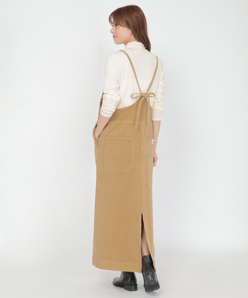 Wrangler（ラングラー）の「Wrangler コーデュロイジャンパースカート（ワンピース・レディース・ベージュ・M）」の13枚目の写真