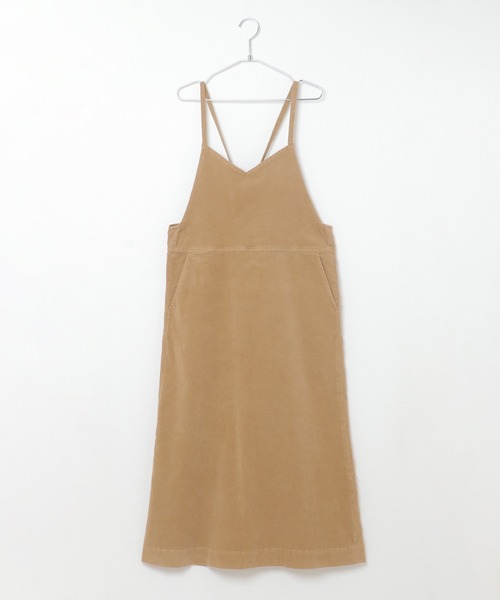 Wrangler（ラングラー）の「Wrangler コーデュロイジャンパースカート（ワンピース・レディース・ベージュ・M）」の15枚目の写真