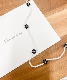 WEGO | WEGO/フラワービーズロングネックレス(ネックレス)