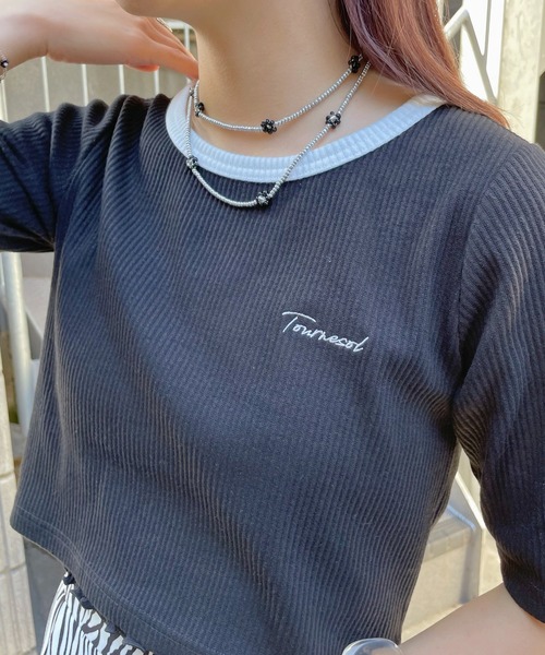 WEGO(ウィゴー)の「WEGO/フラワービーズロングネックレス(ネックレス・レディース・ホワイト/シルバー/グリーン/その他1/その他3/その他2・FREE)」の9枚目の写真