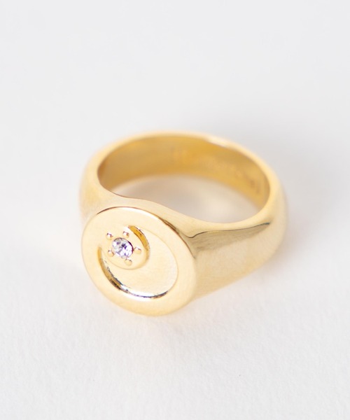 Romansual（ロマンシュアル）の「Romansual/moonストーンリング（リング・レディース・ゴールド・FREE）」の3枚目の写真