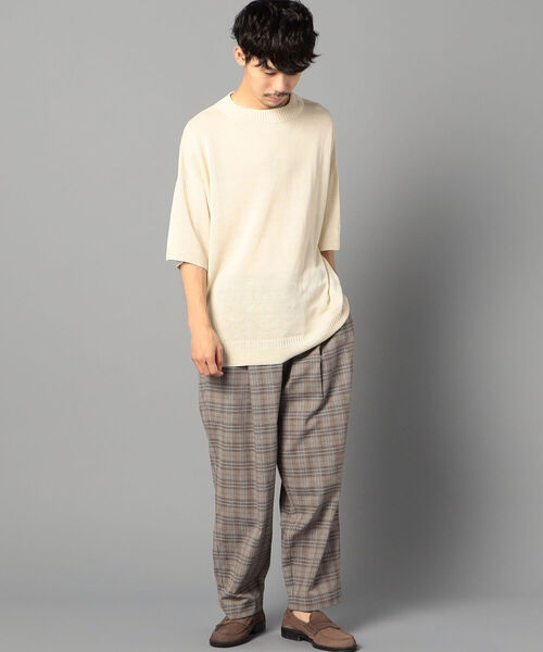 GLOSTER（グロスター）の「チェックイージースラックス（その他パンツ・メンズ・グレー系その他/ベージュ系その他・MEDIUM/LARGE）」の13枚目の写真