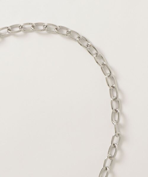 XU（エックスユー）の「【XU】cross padlock necklace（ネックレス・メンズ・シルバー・SMALL/LARGE）」の6枚目の写真