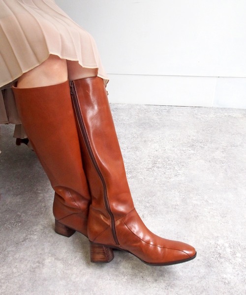 apres（アプレ）の「ルーズロングブーツ　-8650367（ブーツ・レディース・ブラック/オフホワイト/ライトブラウン/ワイン・22.5cm/23.5cm/24.5cm/23.0cm/24.0cm）」の13枚目の写真