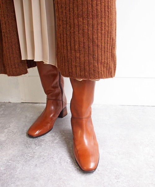 apres（アプレ）の「ルーズロングブーツ　-8650367（ブーツ・レディース・ブラック/オフホワイト/ライトブラウン/ワイン・22.5cm/23.5cm/24.5cm/23.0cm/24.0cm）」の12枚目の写真