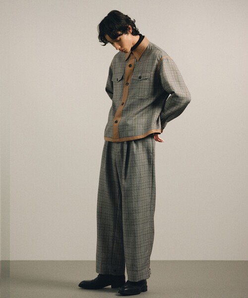 JOSEPH STUDIO(ジョゼフストゥディオ)の「コットンダブルクロス パンツ(その他パンツ・メンズ・ライトグレー系3・6/8)」の4枚目の写真