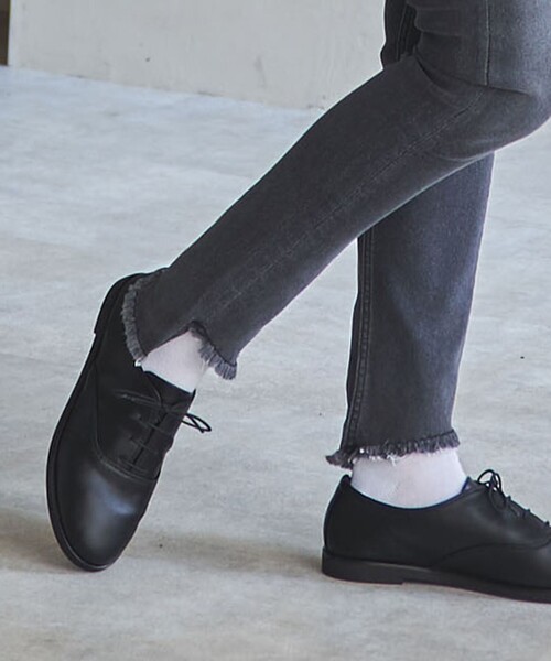 coen（コーエン）の「レースアップシューズ（ドレスシューズ・レディース・ホワイト/ブラック/シルバー・SMALL/MEDIUM/LARGE）」の7枚目の写真