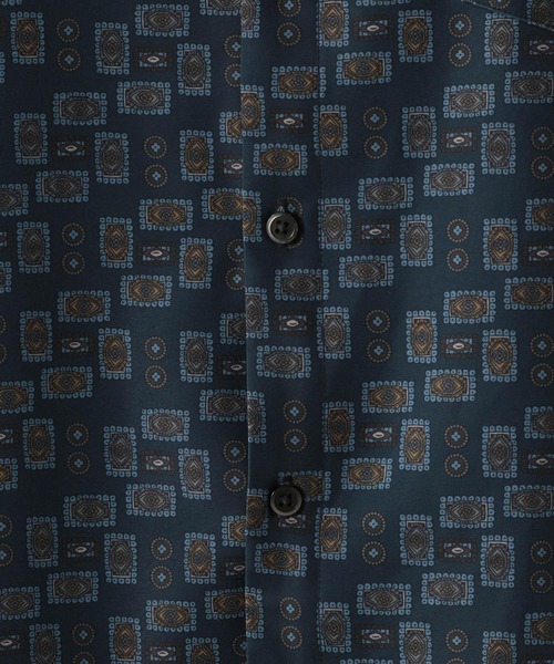 RAGEBLUE(レイジブルー)の「ラグイージー/総柄シャツ/959750(シャツ/ブラウス・メンズ・ブラウン/ネイビー・MEDIUM/LARGE)」の11枚目の写真