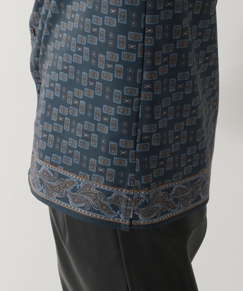 RAGEBLUE(レイジブルー)の「ラグイージー/総柄シャツ/959750(シャツ/ブラウス・メンズ・ブラウン/ネイビー・MEDIUM/LARGE)」の14枚目の写真