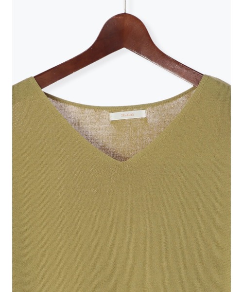 Te chichi(テチチ)の「ボリュームスリーブニットプルオーバー(ニット/セーター・レディース・オフホワイト/グリーン/ネイビー・フリ-)」の21枚目の写真