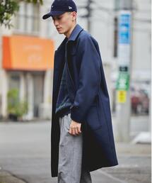 green label relaxing | ＜green label relaxing＞ PONTETORTO メルトン ステンカラー コート(ステンカラーコート)