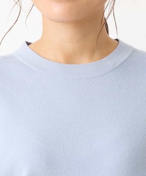 a.v.v（アーヴェヴェ）の「【洗濯機で洗える】クルーネックパフスリーブニット（ニット/セーター・レディース・ライトブルー/ブラック/アイボリー/ライトイエロー/レッド/ピンク・40/38/42/36/34）」の18枚目の写真