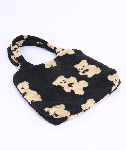 WC（ダブル シー）の「クマボアトート（トートバッグ・レディース・ブラック/ブラウン/アイボリー・FREE）」の5枚目の写真